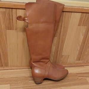 DANSKO. Tan Leather Tall Boots